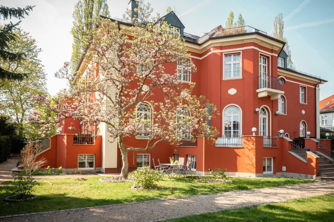 Villa Am Park Apartment Dresden Eksteriør bilde